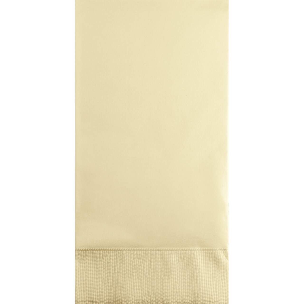 Party Central Club Pack of 192 Ivory 3-Ply Disposable Party Paper Guest Napkins 8&#x22;